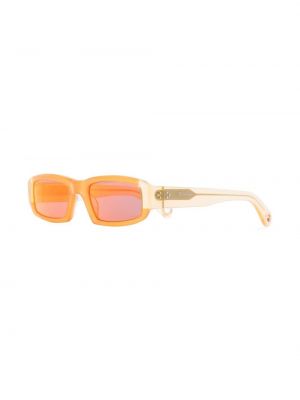 Okulary przeciwsłoneczne Jacquemus pomarańczowe