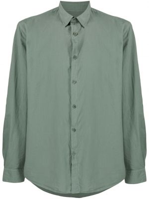 Medvilninė marškiniai Sunspel žalia