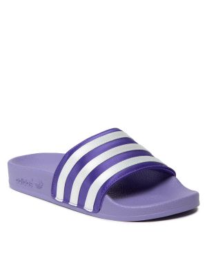Chanclas Adidas violeta
