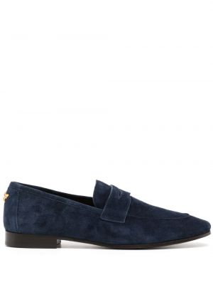 Pantofi loafer din piele de căprioară Bougeotte albastru