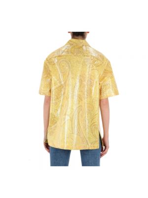 Camisa de nailon Etro amarillo