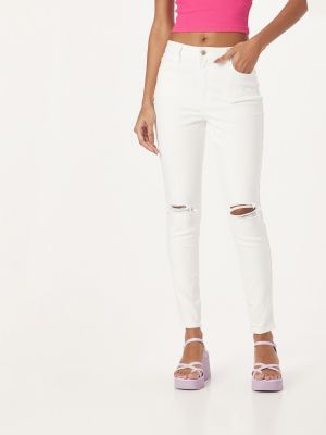 Jeans skinny Hollister blanc