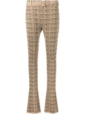Панталон с принт с абстрактен десен Conner Ives