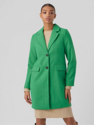 Kabát Vero Moda zelený