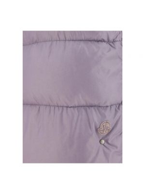 Chaleco acolchado Moncler violeta