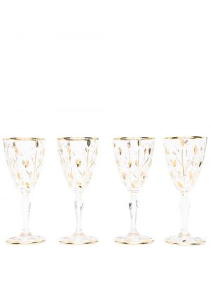 Brille mit kristallen Les-ottomans gold