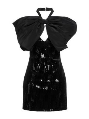 Mini vestido de seda Redemption negro