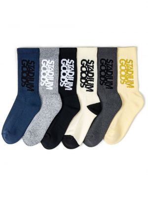 Чорапи с принт Stadium Goods® синьо