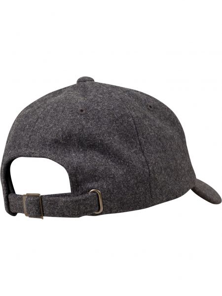 Cappello con visiera di lana Flexfit grigio