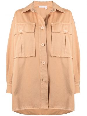 Chaqueta con botones oversized See By Chloé rosa