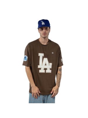 Camiseta oversized New Era marrón
