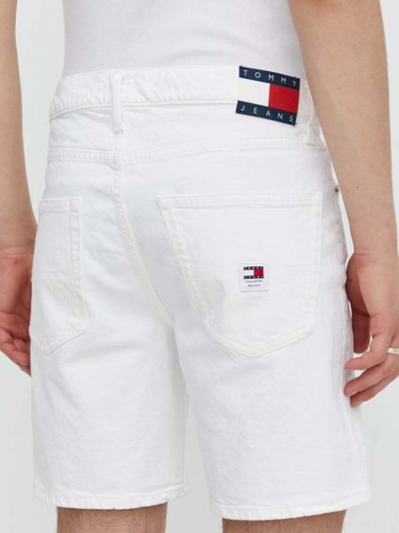 Pantaloni Tommy Jeans alb