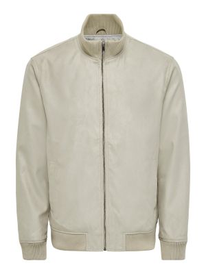 Giacca bomber Only & Sons beige