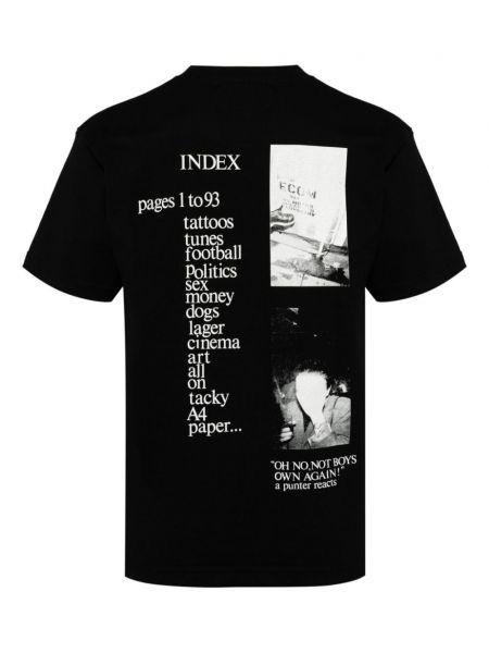 T-shirt mit print Toga Virilis schwarz