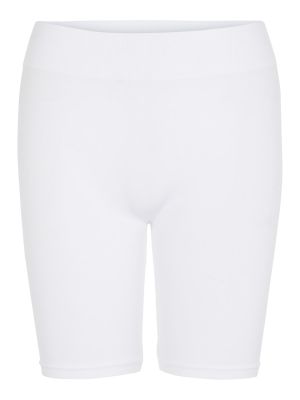 Pantaloni Pieces bianco