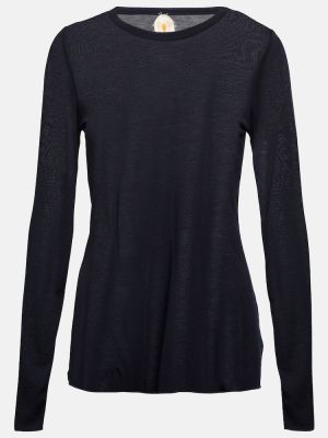 Kašmira džemperis no modāla Jardin Des Orangers zils
