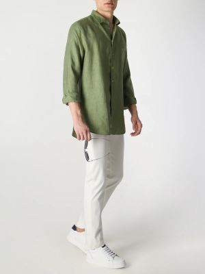 Рубашка Etro зеленая