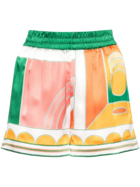 Seiden shorts Casablanca orange