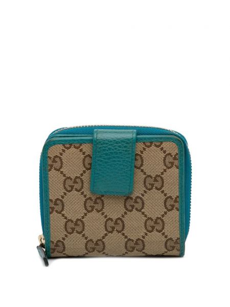 Peňaženka Gucci Pre-owned hnedá