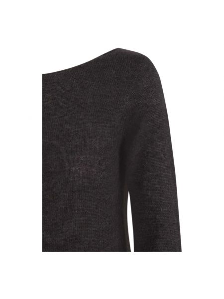 Jersey de seda de alpaca de tela jersey Cortana negro