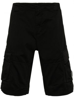 Shorts de sport avec applique C.p. Company noir