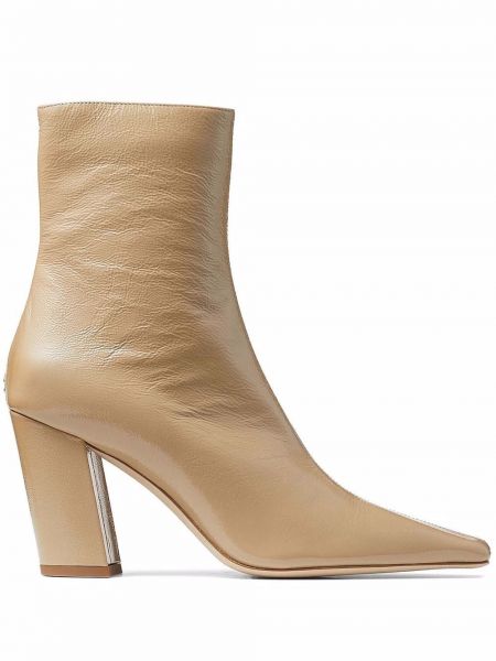 Ankle boots Jimmy Choo beżowe