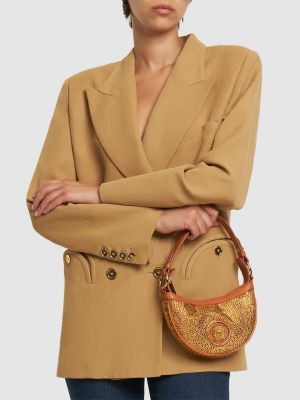 Τσάντα ώμου Versace χρυσό