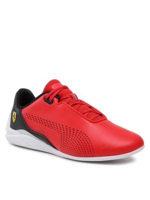 Sneakersy Puma Ferrari czerwone