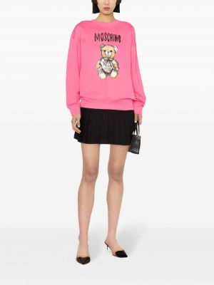Sweatshirt Moschino pink