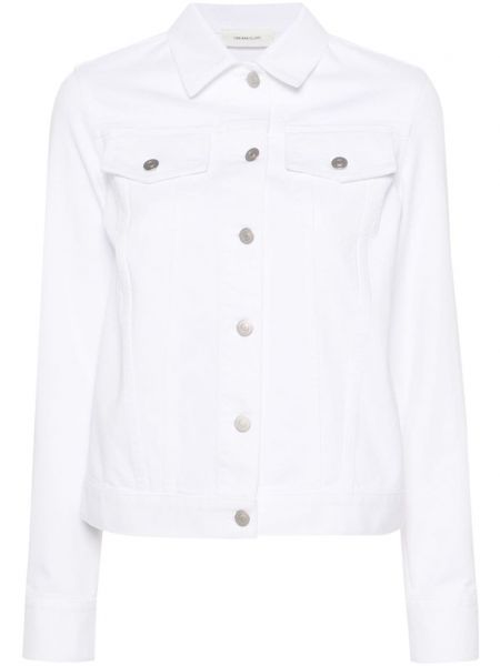 Jachetă lungă Fabiana Filippi alb