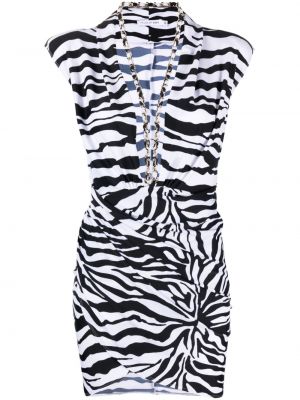 Kleid mit print mit zebra-muster Amen