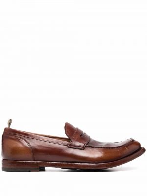 Loafers Officine Creative, brązowy