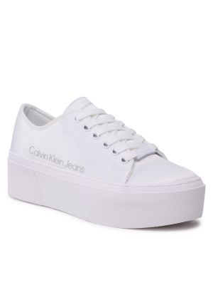 Маратонки Calvin Klein Jeans бяло