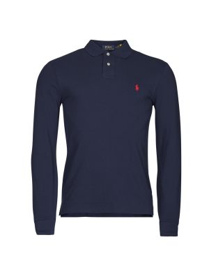 Hosszú ujjú pólóing Polo Ralph Lauren kék