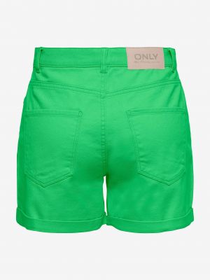 Džínové šortky Only zelené
