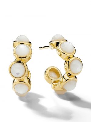 Boucles d'oreilles avec perles à boucle Ippolita jaune