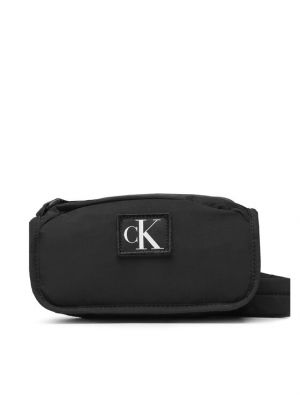 Najlonska najlonska torbica Calvin Klein Jeans crna