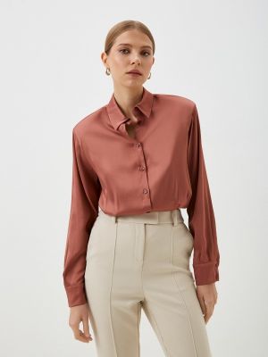 Коричневая блузка Ipekyol