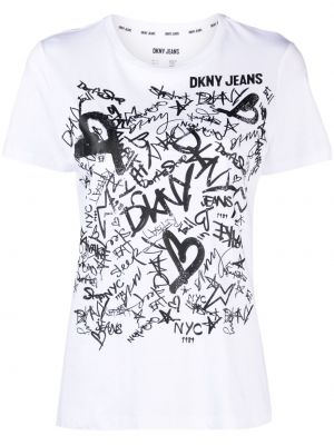 T-shirt Dkny bianco