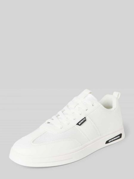Nylonowe sneakersy w jednolitym kolorze Antony Morato białe