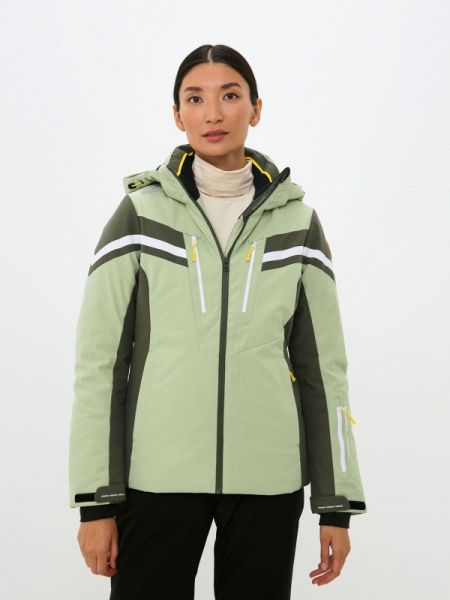 Зеленая горнолыжная куртка High Experience