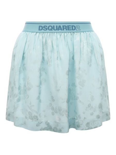 Голубая юбка Dsquared2