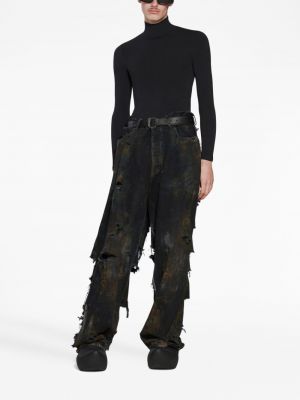 Hose ohne absatz ausgestellt Balenciaga schwarz