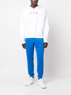 Pantalon de joggings brodé Adidas bleu
