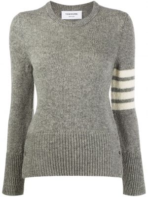 Вълнен пуловер Thom Browne сиво