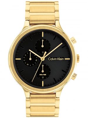 Часы из нержавеющей стали Calvin Klein золотые