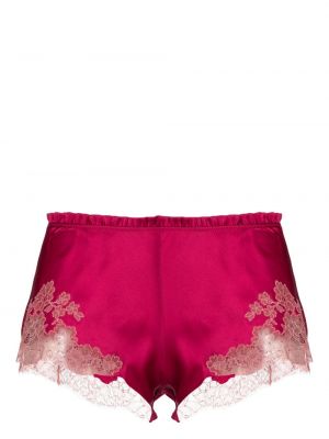 Silkki shortsit Carine Gilson pinkki