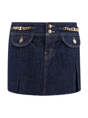 Spódnica jeansowa Céline niebieska
