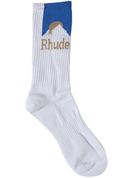 Κάλτσες Rhude λευκό
