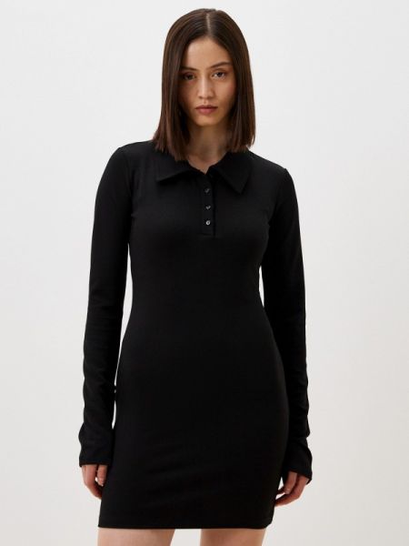 Платье-футболка Koton черное